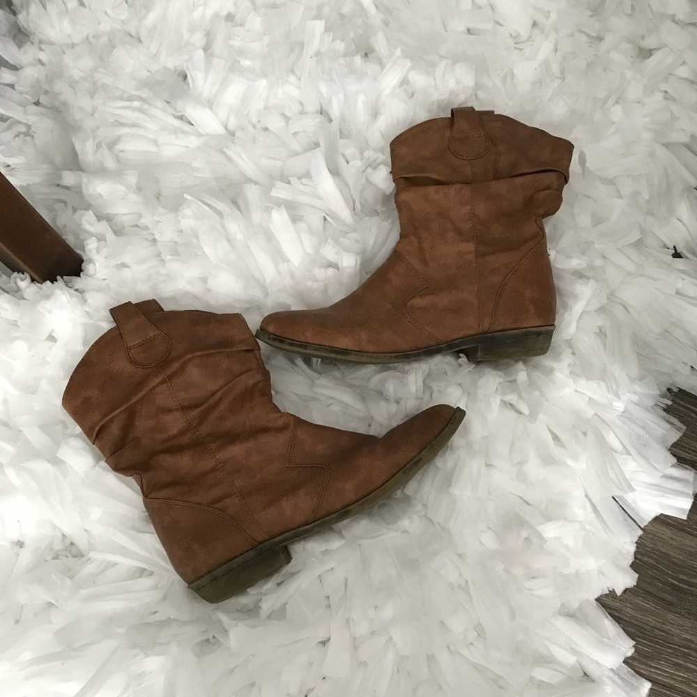 Brown Short Boots